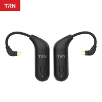 trn bt20 wireless bluetooth 5 0 hifi earphone 2pinmmcx connector ear hook for trn x6im1im2v80v30