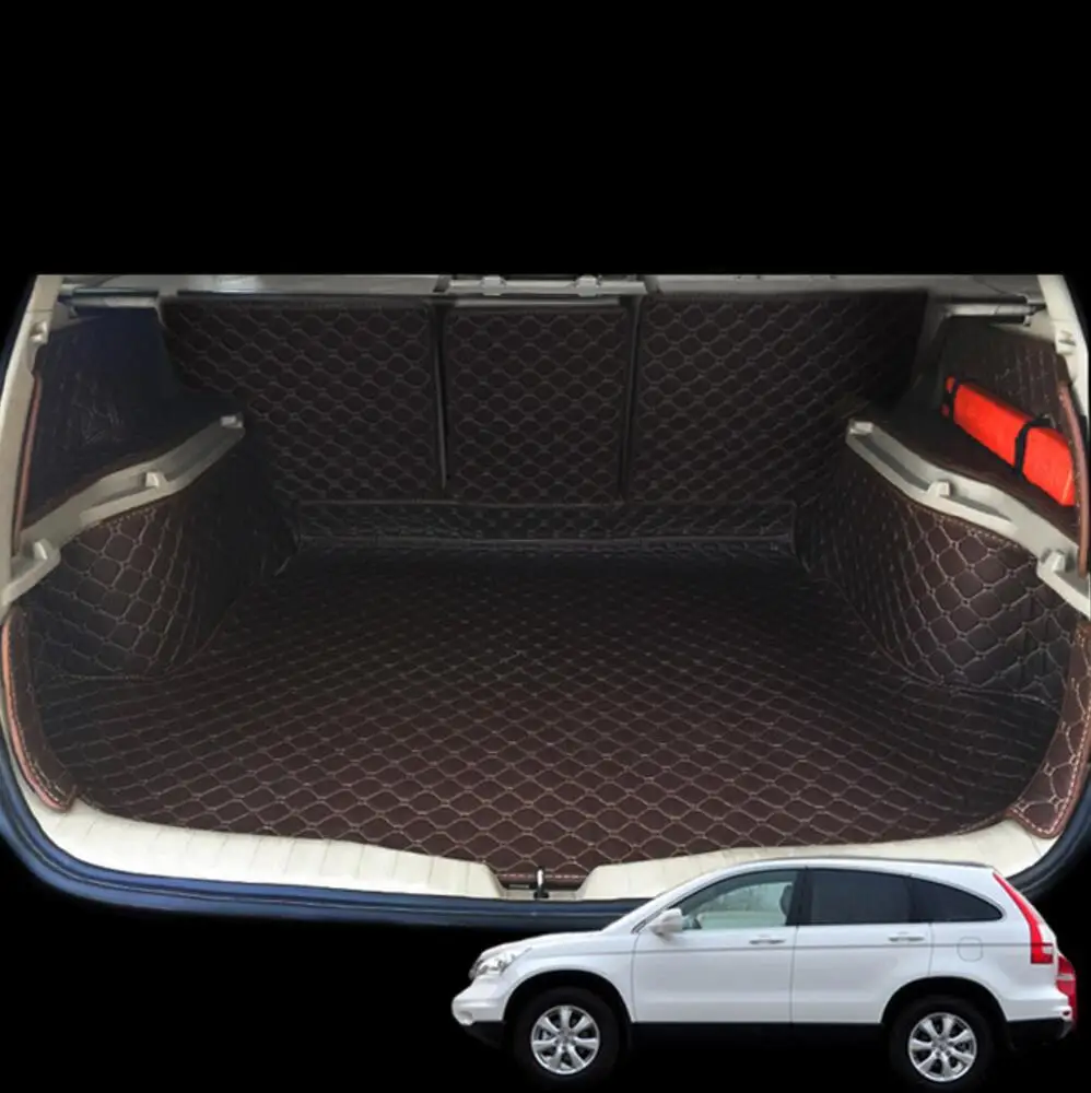 

Коврик для багажника из волоконной кожи для honda CRV CR-V 2006 2007 2008 2009 2010 2011 2012, автомобильные аксессуары
