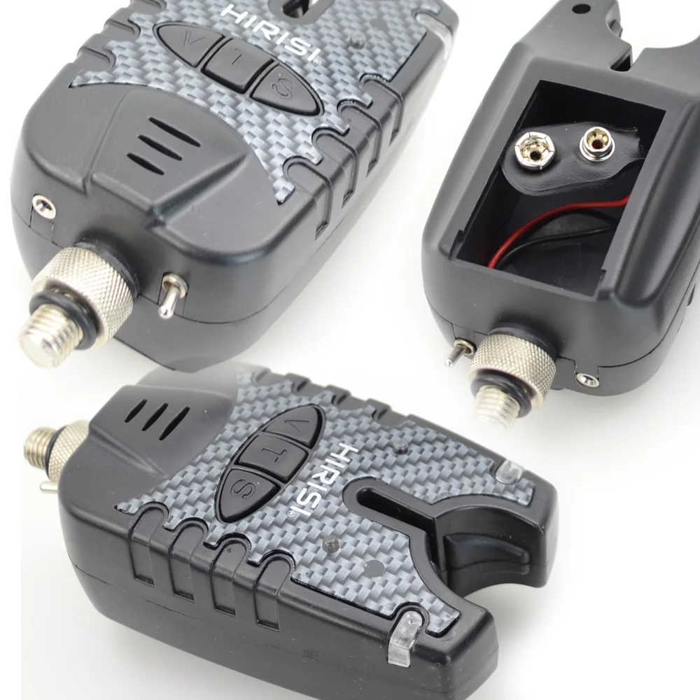 Carp Fishing Accessories Bite Alarm Indicator Fishing Bell with Swinger Night Light Volume Tone Sensitivity B1140