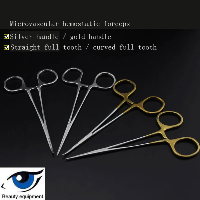 Медицинские гемостаты из нержавеющей стали хирургические инструменты прямой