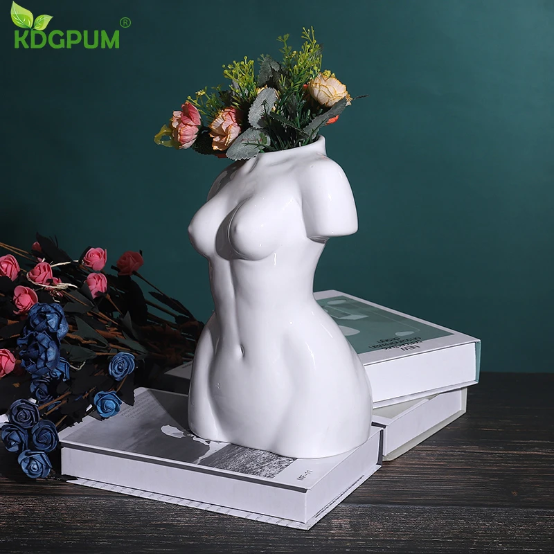 Скандинавский портрет Керамическая скульптура украшение обнаженная женщины