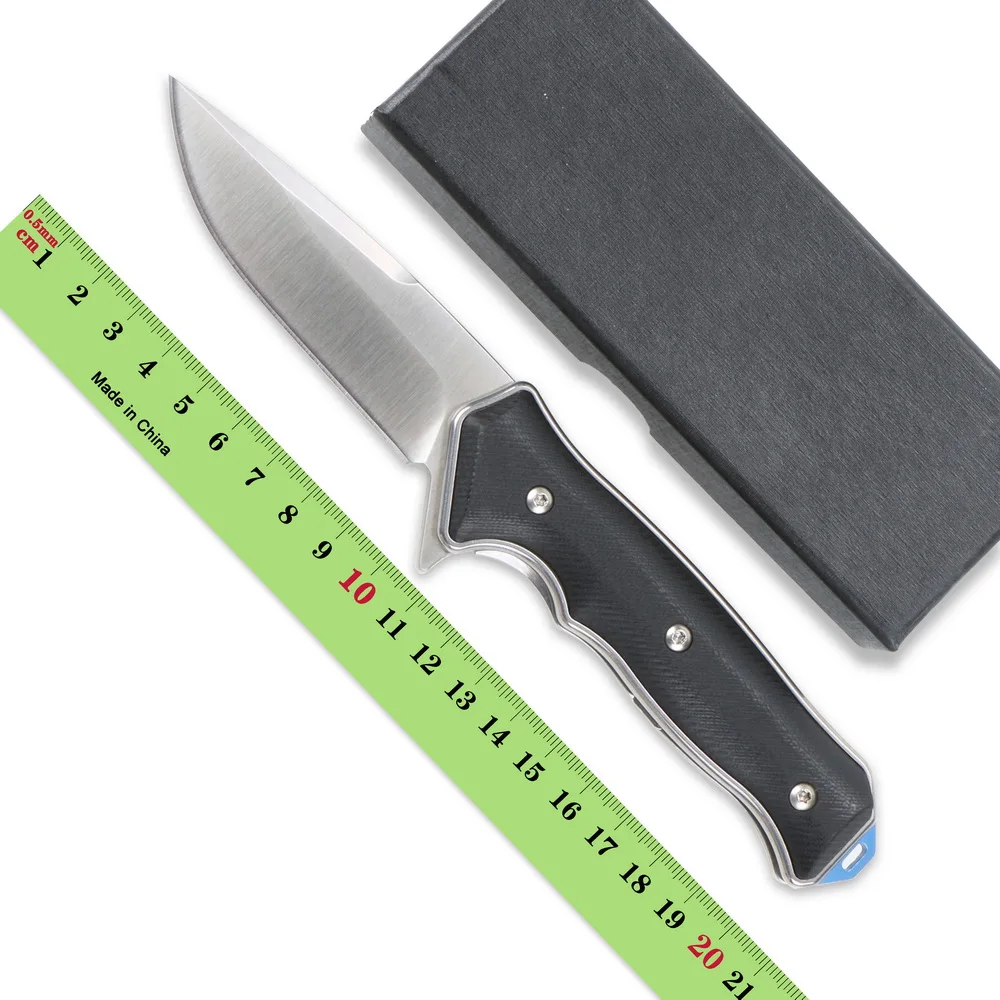 Складной нож LOVOCOO RK052 D2 карманный Клинок с лезвием G10 и стальной ручкой для