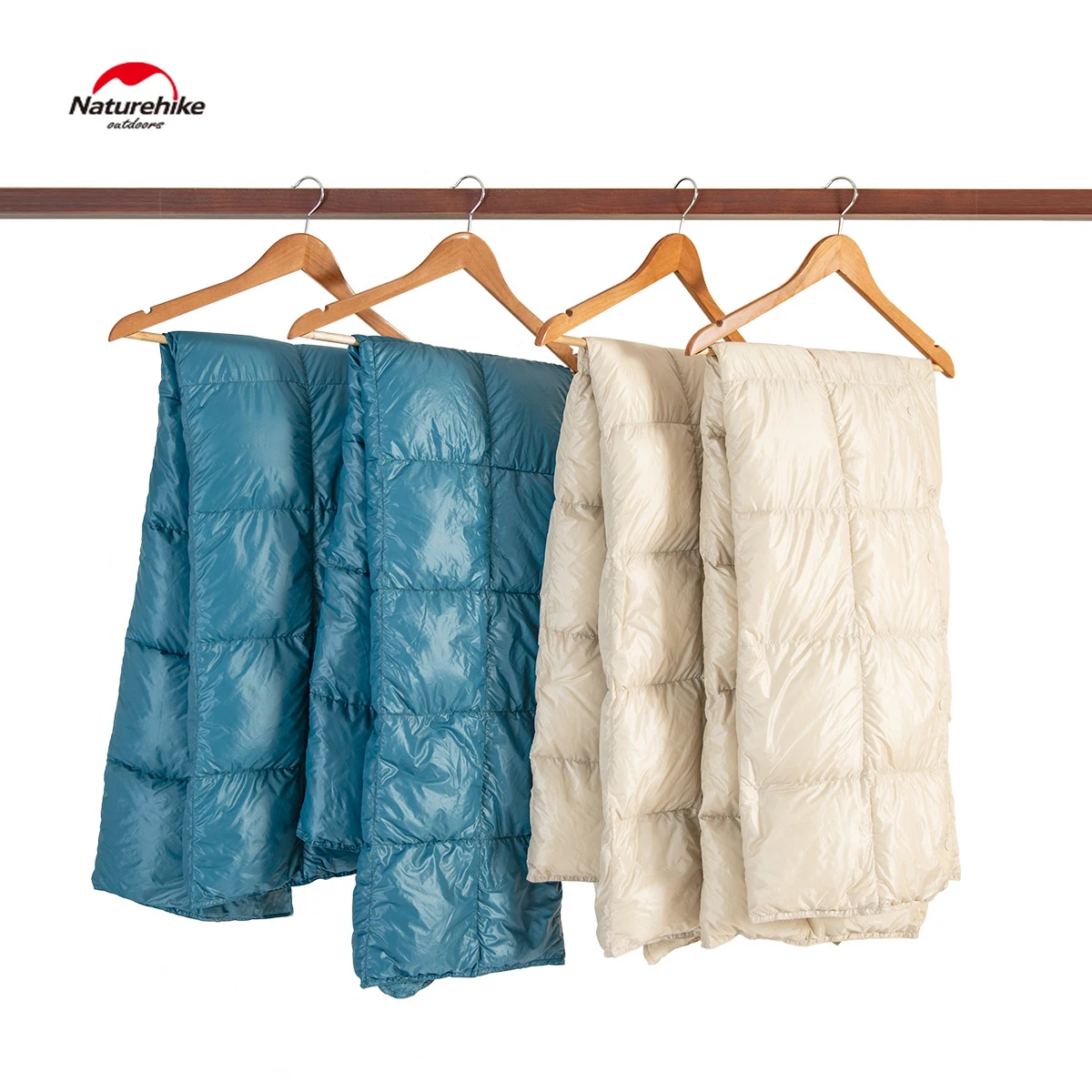 

Naturehike Lightweight 90g Goose Down Shawl Splicable Sleeping Bag Down Quilt Blanket 220g 800FP Outdoor Warm Office Rest Shawls