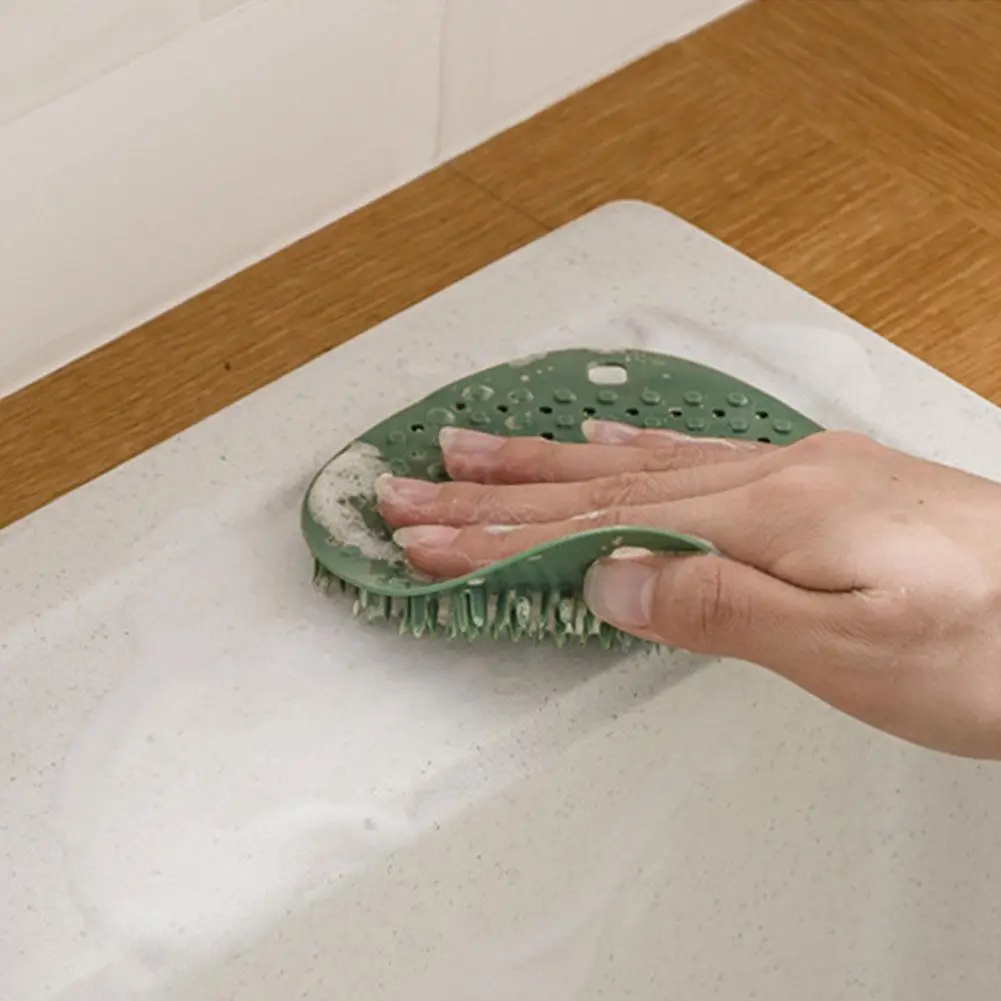 

Kitchen Gap Cleaning Brush Silicone Dishwashing Brush Window For Bathroom Pan Vegetable Scrubber Household Sponge Fruit Pot R7R8