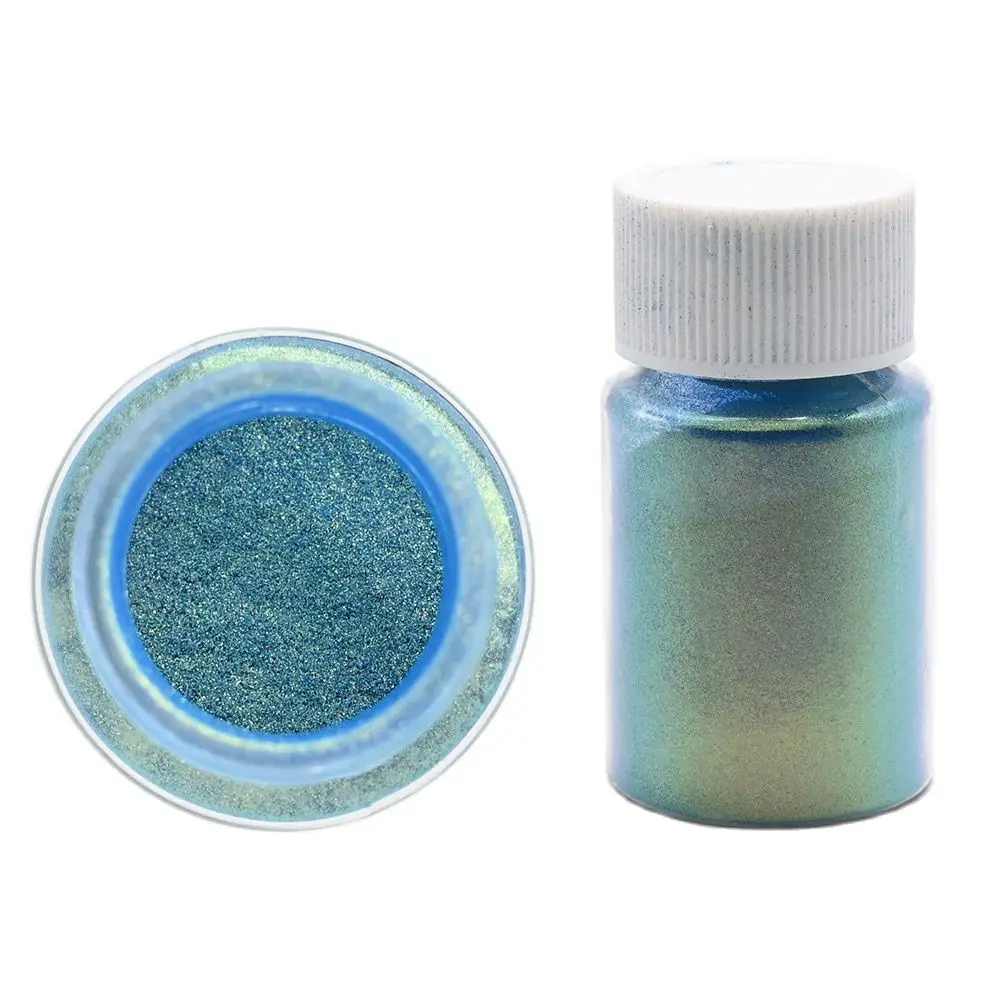 10g Mica Pigment Filler Powder Aurora Soap,Candle,Makeup,Craft DIY Chameleon Safe Body&Skin Coloured Drawing Nail Glitter 10-60u