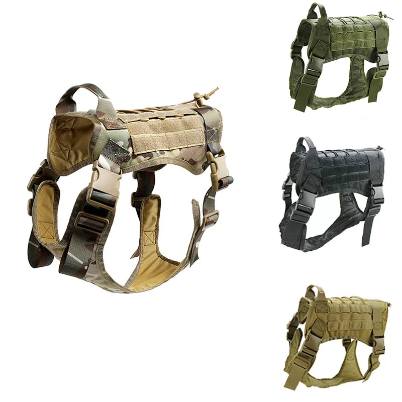 

Жилет для собак, тактический, дышащий, военный, K9