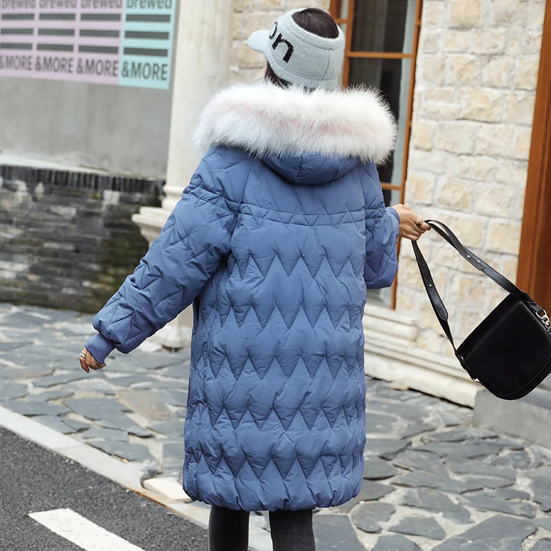 

Hooded Womens Parka Casual Outwear Autumn Winter Slim Long Coat Winter Jacket Women Large Size Winter Jackets 2XL
