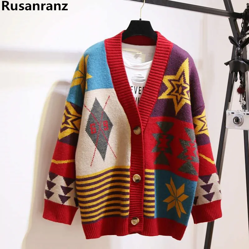 Женские свитера осень зима 2019 модные повседневные клетчатые кардиганы с