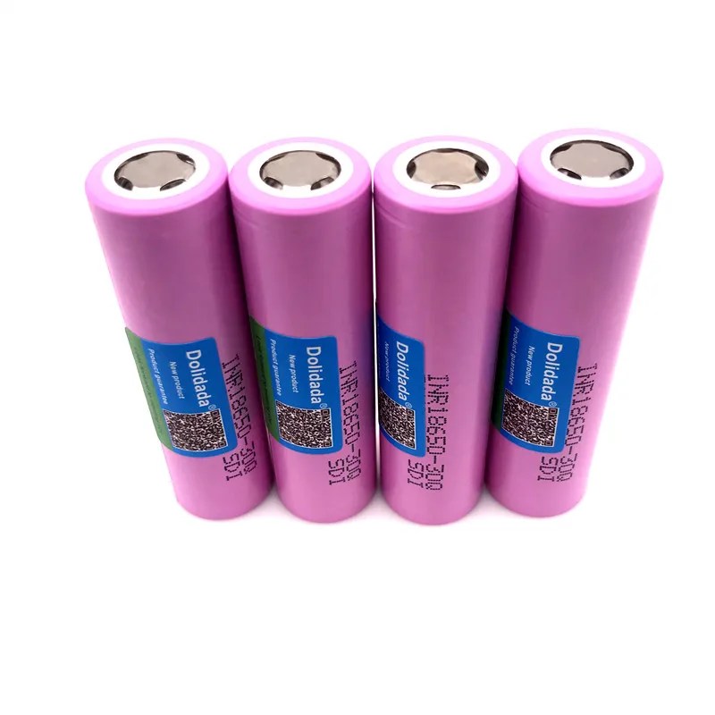 

50PCS 100% original New for INR 18650 battery 3.7V 3000mAh INR18650 30Q li-ion Rechargeable Batteries
