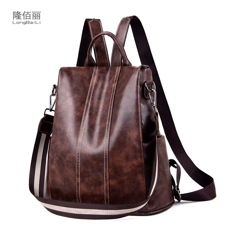 Водонепроницаемый и дышащий Противоугонный женский рюкзак на молнии 2020 новый