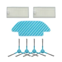 side brush hepa filters fabric mop for conga 4090 series robot vacuum cleaner accessories fabric mop insert kit