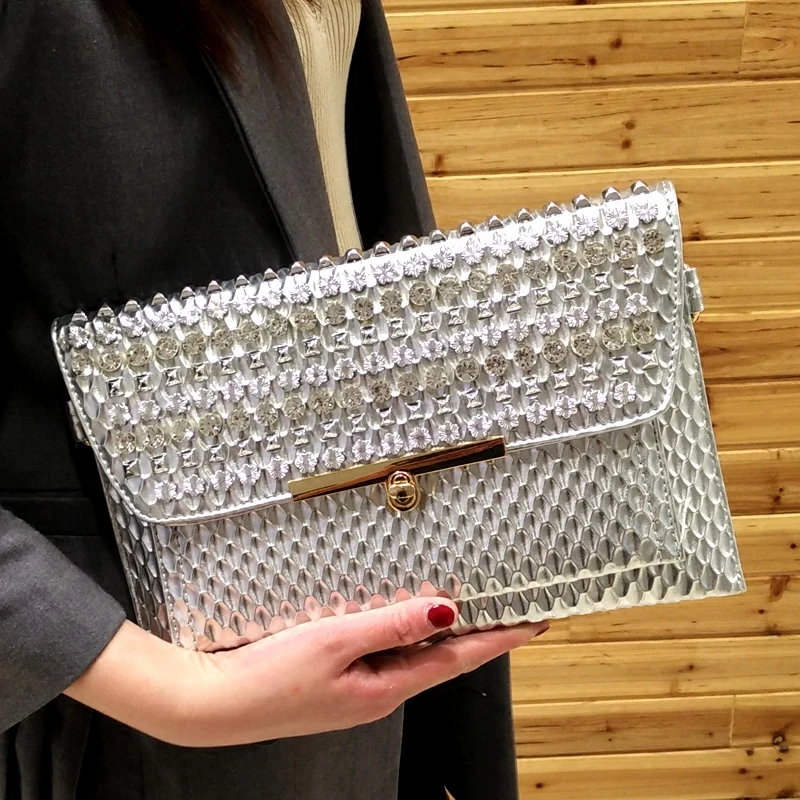 

Women Diamond Wedding Bride Shoulder Crossbody Bags Gold Clutch Beaded Tassel Evening Bags Party Purse Banquet Handbags