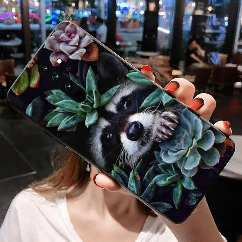 Животное енот искусство для Redmi 9A 9 8A Note 11 10 8 8T Pro Max K20 K30 K40 | Чехлы