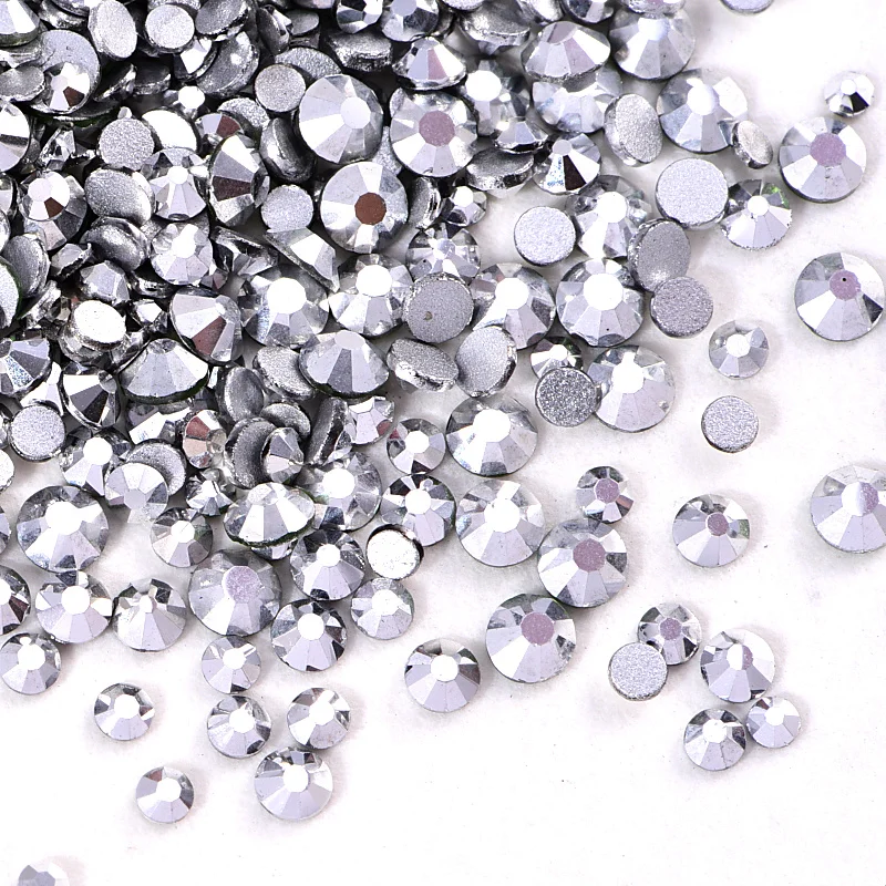 Стразы разных размеров для дизайна ногтей 1000 шт.|stone strass|strass for nailscrystal stone |
