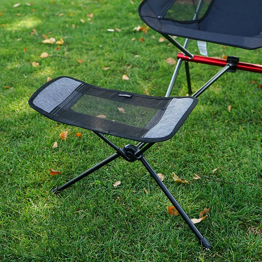 

Camping Chair Retractable Footrest Portable Folding Connectable Chair Rest Backpack Beach Fishing Outdoor Chairs Foot Rest