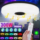 Современный RGB светодиодный потолочный светильник, 300 Вт, освещение для дома, музыкальный светильник с APP bluetooth, лампы для спальни, умный потолочный светильник с дистанционным управлением