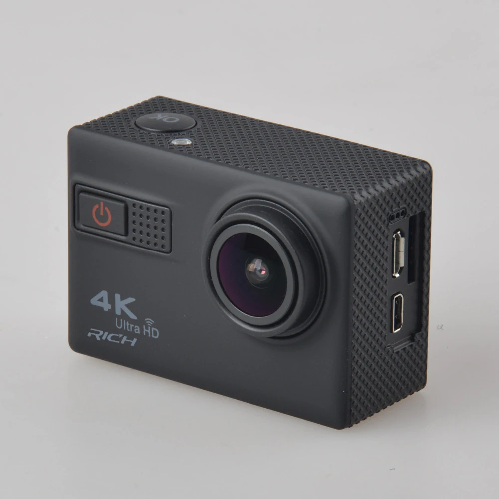 Ультра HD Экшн-камера F68 F68R 4K 24FPS Novatek 96660 для SONY IMX078 объектив дистанционного управления Wifi go Водонепроницаемая 30m pro спортивная камера