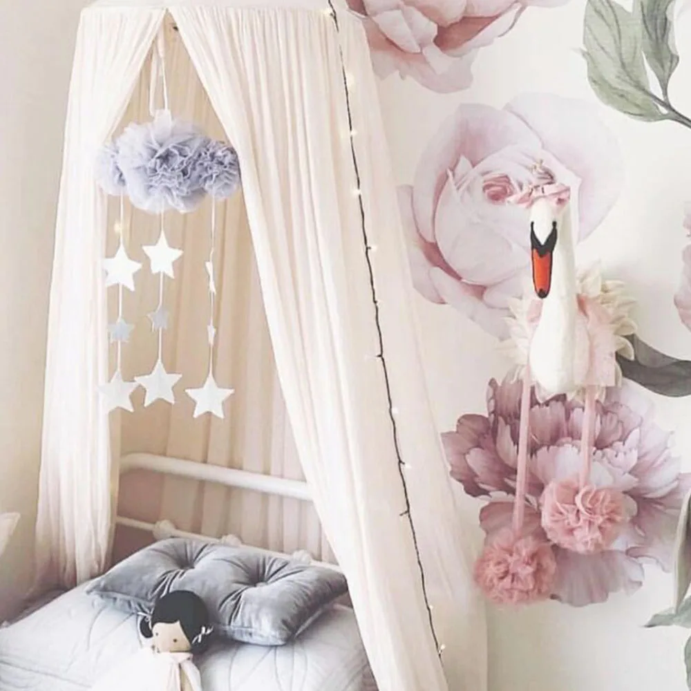 

Hanging Baby Bunting Ornament Kids Room Tent String Cloud Tent String Hanging Home Kids Room Decoration Room Wall Decor HM0039