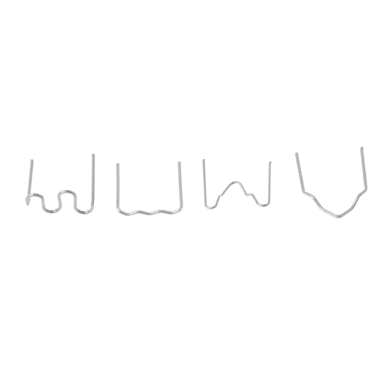 

400Pcs Pre-cut Staples Hot Staples For Plastic Stapler Repair Kit Welder 4 Sizes