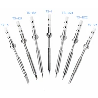 2021 quicko ts100 soldering iron tips lead free replacement various models of tip electric soldering iron tip k ku i d24 bc2 c4