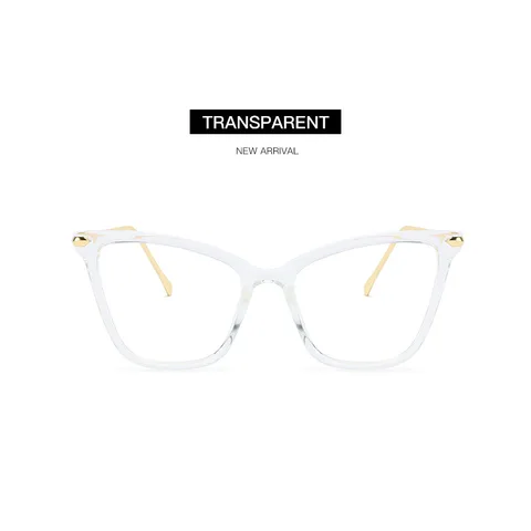 Очки «кошачий глаз» в стиле ретро, женские модные очки с оправой, очки с защитой от синего света, очки с защитой от сисветильник, прозрачные очки