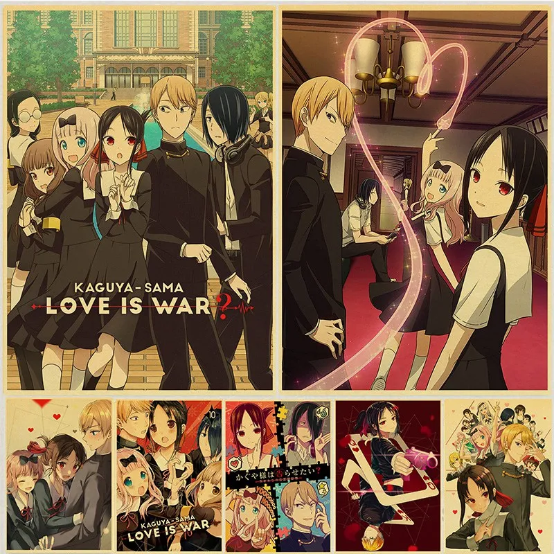 Кагуя sama wa Kokurasetai:Tensai tachi no Renai Zunousen:Love is война плакат обувь для косплея Аниме крафт
