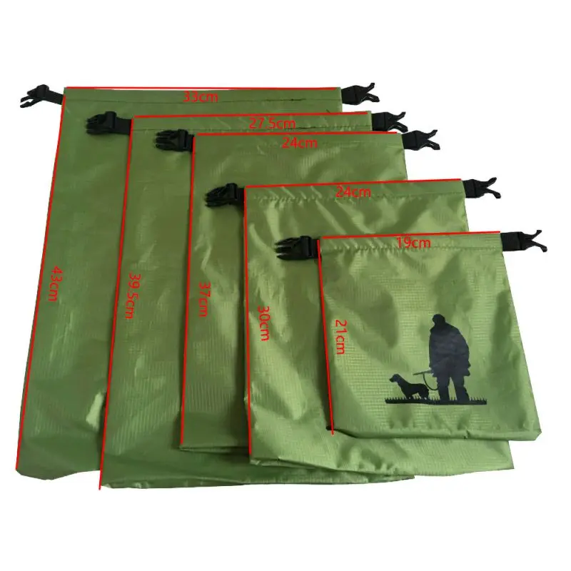 

Сумка для хранения для кемпинга и дрифта-комплект из 5 предметов, водонепроницаемая сумка для плавания на открытом воздухе