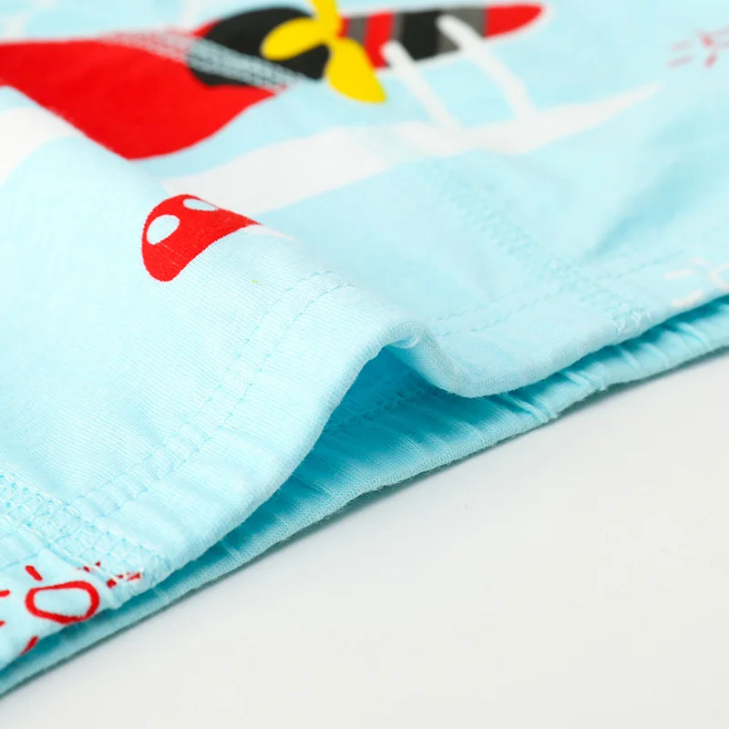 3 шт./лот Модное детское нижнее белье шорты для мальчиков хлопковые трусы с