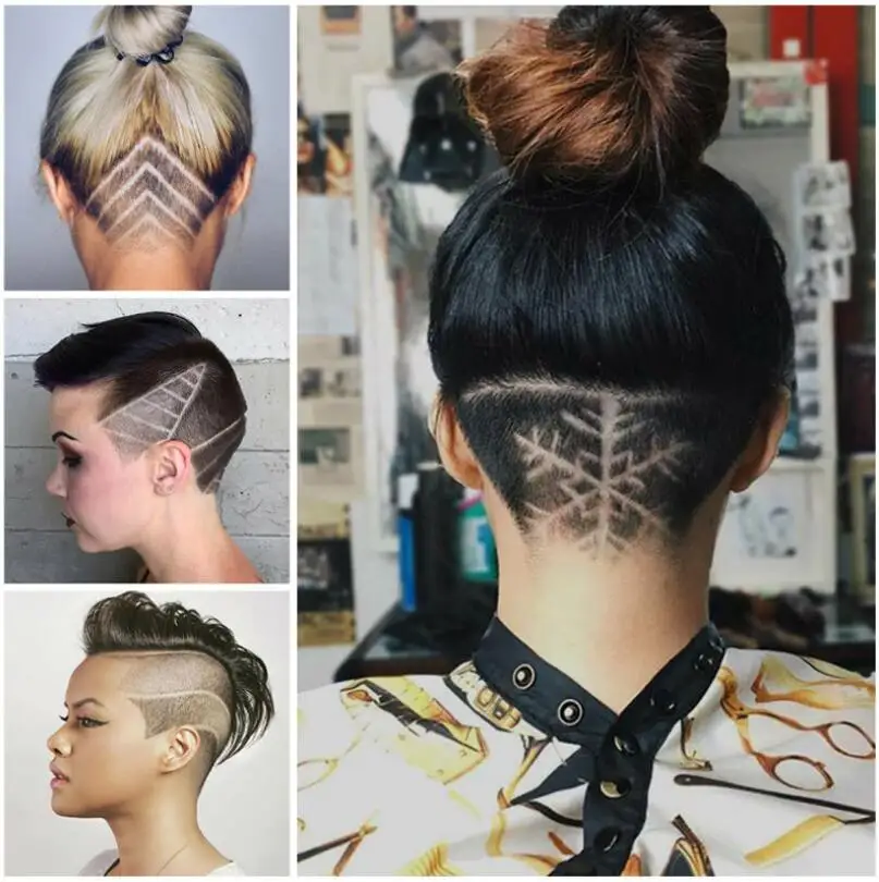 Ручка для резьбы по волосам ручка бритвы в форме масляной головки Парикмахерская