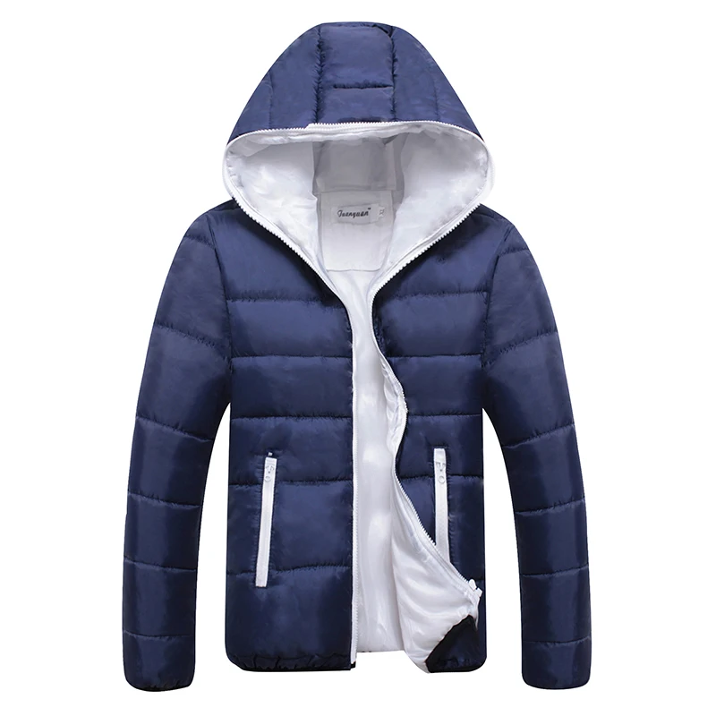 2022 down jacket men's jacket winter new fashion casual classic cotton jacket warm zipper jacket casual men's motorcycle clothin
