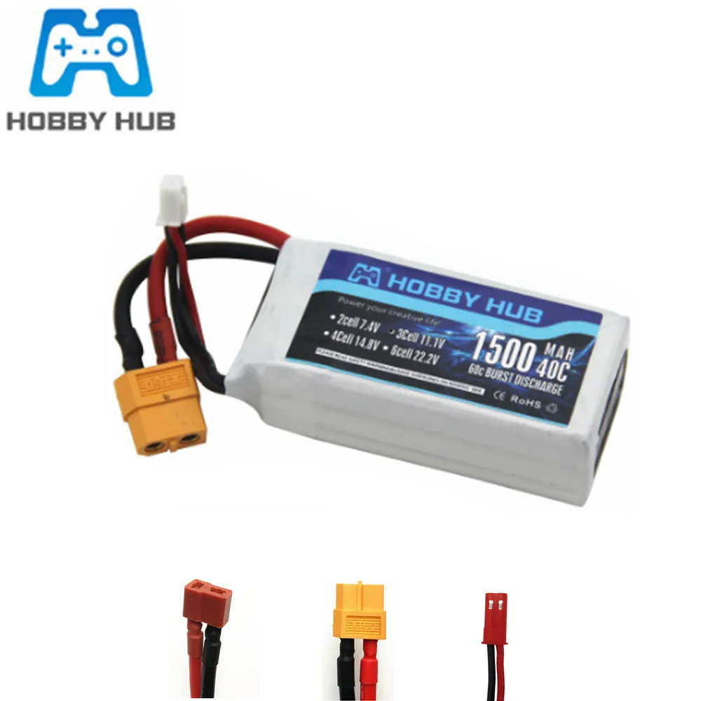 3s 111 v 1500mah 40c max 60c lipo батарея для wltoys v950 rc автомо