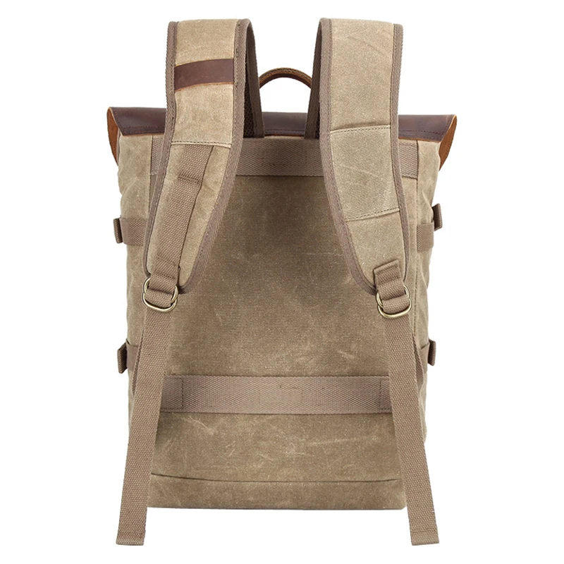 Водонепроницаемый холщовый рюкзак батик с камерой для фото открытый портативный