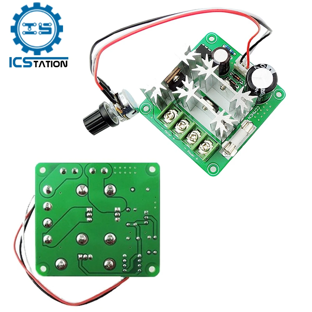 PWM контроллер скорости двигателя постоянного тока переключатель 15 а регулятор