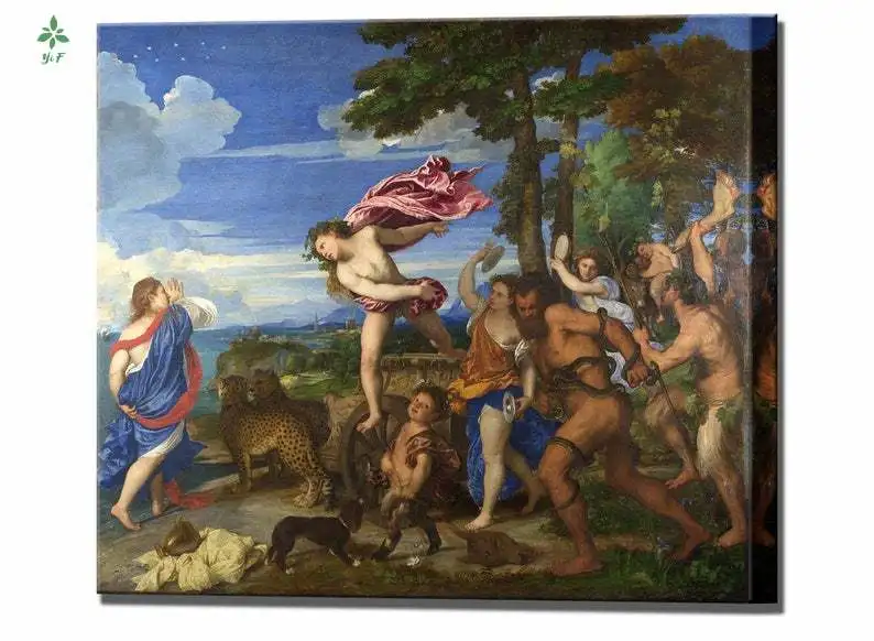 

Картина маслом греческой мифологии возрождения, украшение для дома, настенная подвеска