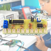 practice learning board 4 5 6v circuit board digital led electronic clock diy kits pc b soldering