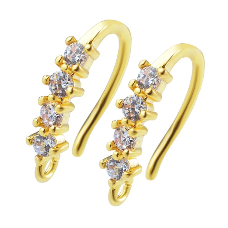 Латунные ювелирные изделия женские серьги крючки гипоаллергенные французские