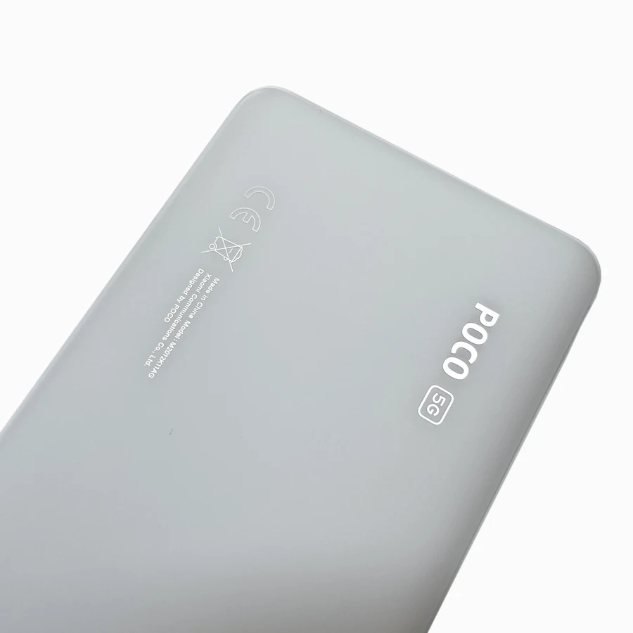 100% оригинал для Xiaomi MI Poco F3 M2012K11 задняя крышка батарейного отсека стекло дверь