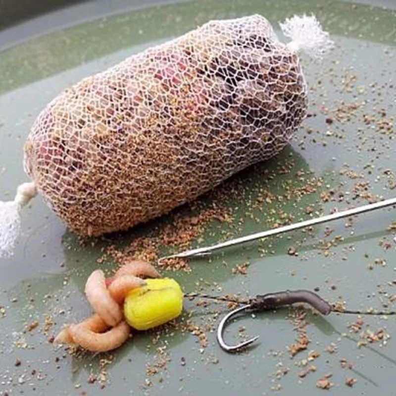 Экологичные рыболовные приманки чулки водорастворимые нетоксичные удобные