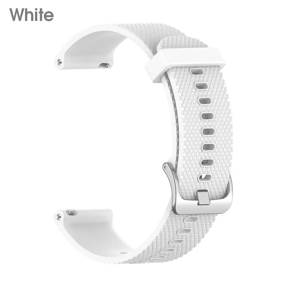 Силиконовые спортивные часы ремешок браслет для Garmin Venu Vivoactive 3 vivomove HR Amazfit GTS Samsung