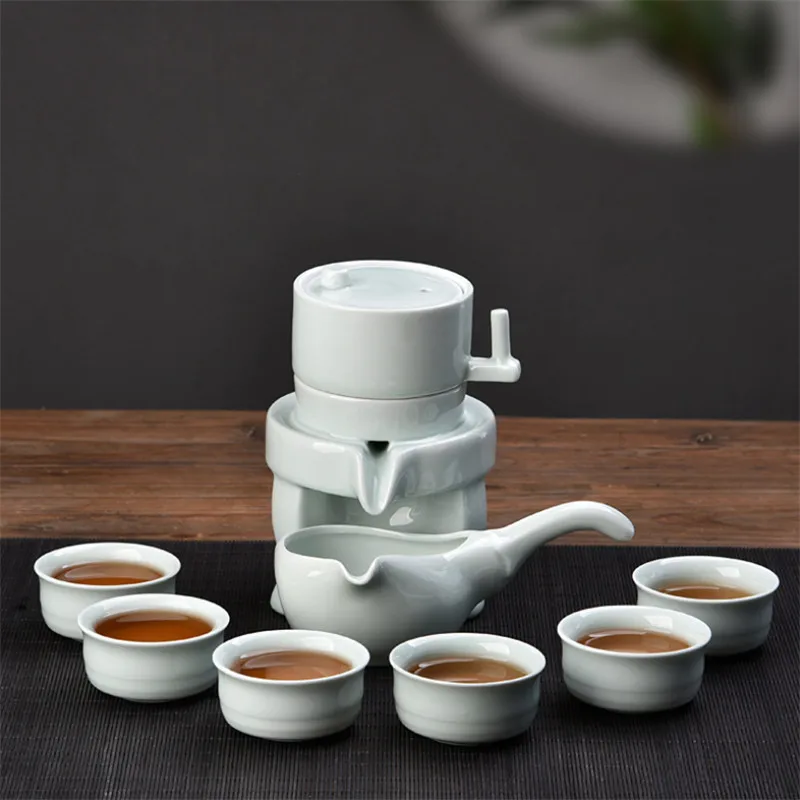 Керамическая антикварная каменная мельница кунг фу полуавтоматический чайный