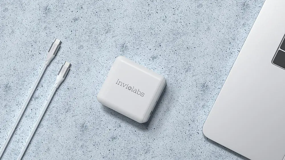 Два порта USB C type настенное зарядное устройство с мощностью 60 Вт FastPort DUO