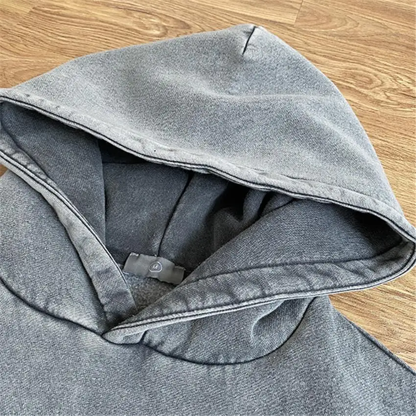 

ASKYURSELF HOODIE Oversize PUFFY VINTAGE Logo PRINT ASKYURSELF Sweatshirts Men Women Hoodies Pullovers