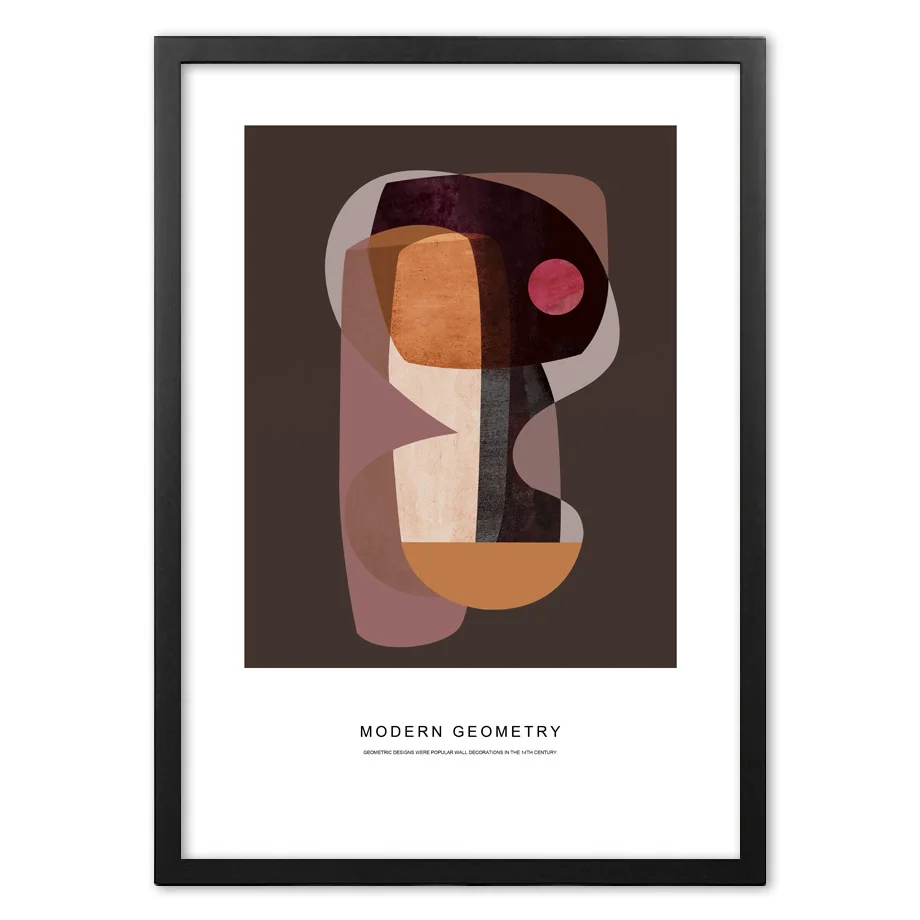 Современная Геометрическая абстрактная граффити настенная бумага живопись