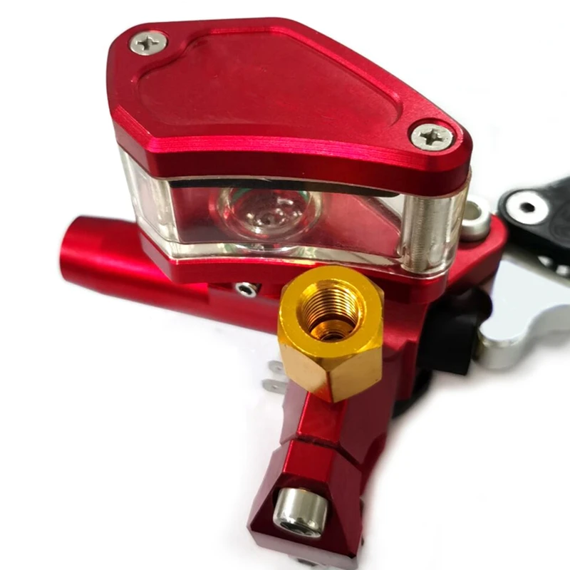 

New RACING PARTS CNC Folding Brake Lever Clutch Lever with Front Pump for CRF KLX YZF RMZ Motorcycle Dirt Bike