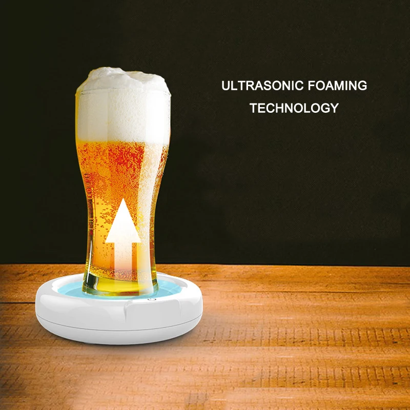 Пивной пенообразователь бытовой портативный Пенообразователь для пива звуковой