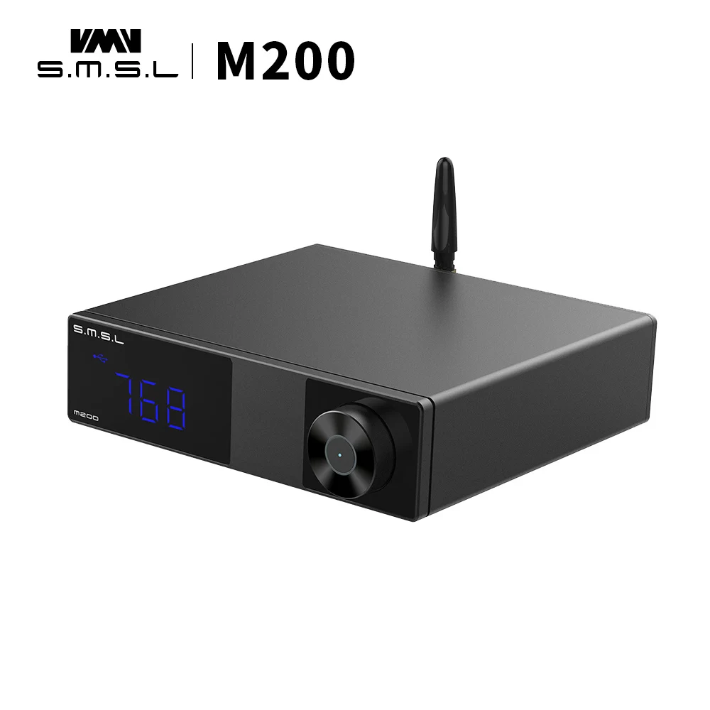 ЦАП SMSL M200 xmos hifi AKM4497EQ LDAC HD Bluetooth высокого разрешения 32 бит/768 кГц DSD512 коаксиальный