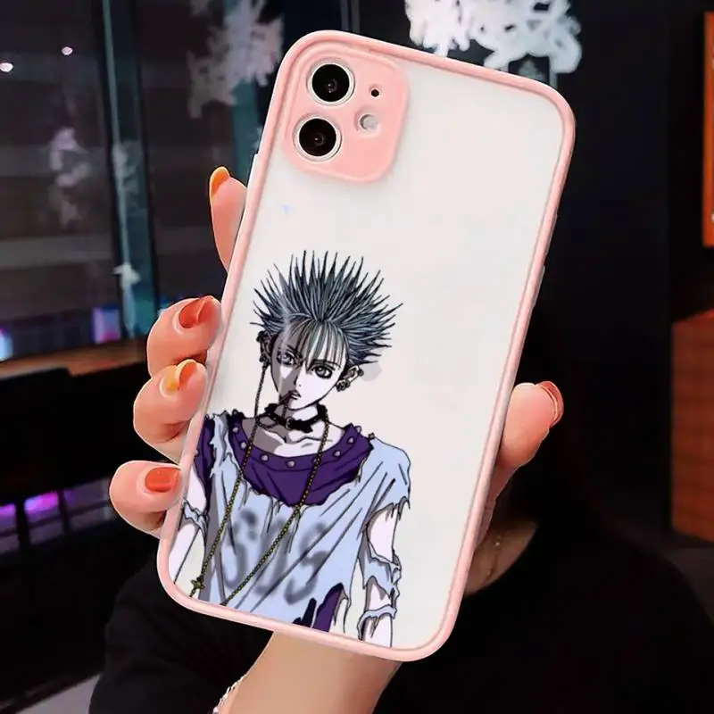 

Japan anime Oosaki Nana Phone Case matte transparent For iphone 7 8 11 12 plus mini x xs xr pro max cover