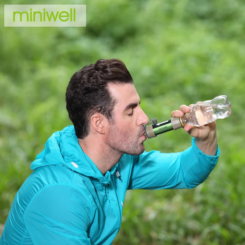 Miniwell портативный фильтр для воды для спорта на открытом воздухе кемпинга и пеших прогулок