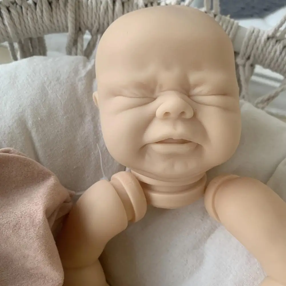 17inch Rebirth Kit Lifelike Newbirth Baby Kit Parts Blank Kit Unfinished Unassembled Unpainted Kit S0s0