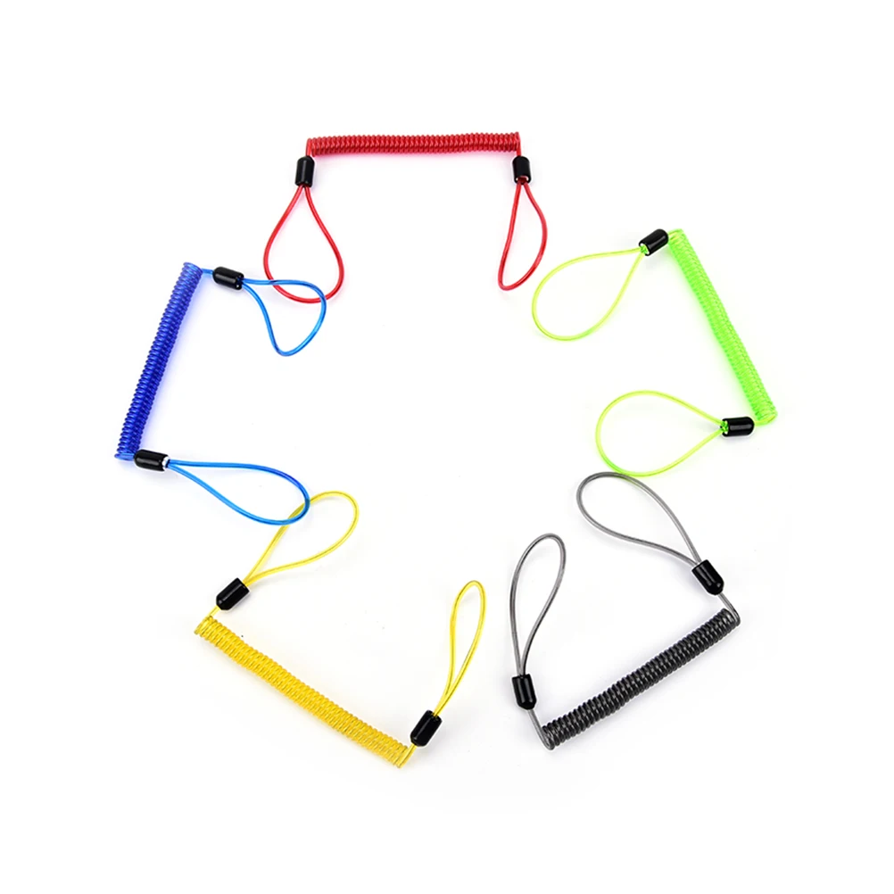1 Buah Kabel Sepeda Kunci Tali Helm Kawat Anti-pencurian Tali Motor Skuter Cakram Kunci Keamanan Pengingat Sepeda Alat Sepeda Motor
